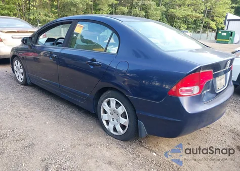 2008 Honda Civic Lx from USA, damaged, VIN 1HGFA16508L026092